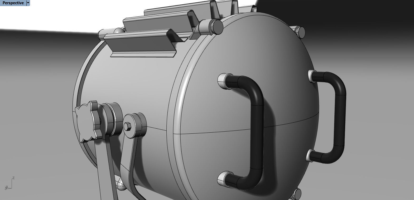 Marine Spotlight 3D model_12