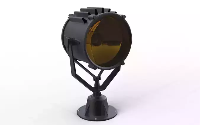 Marine Spotlight 3D model