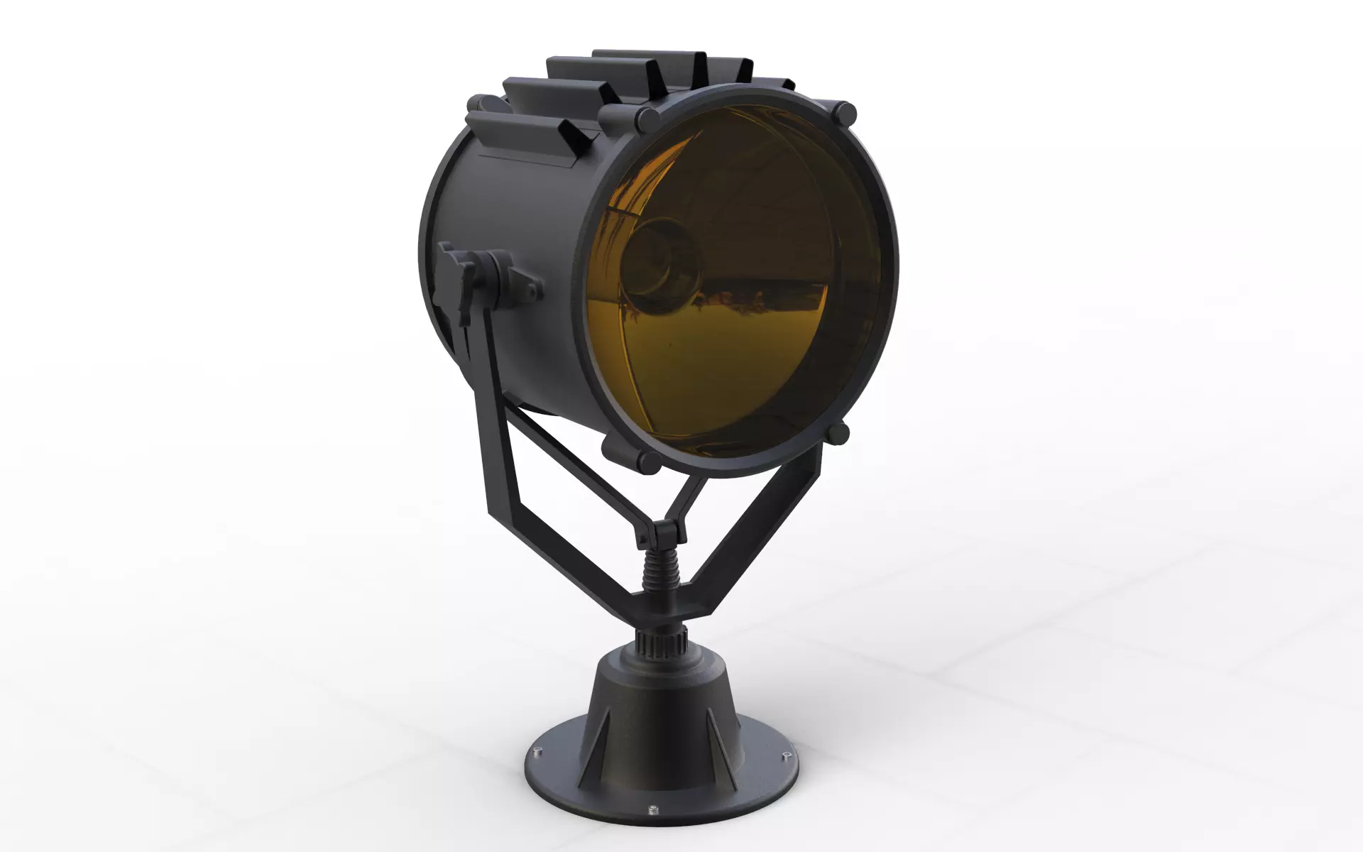 Marine Spotlight 3D model_0