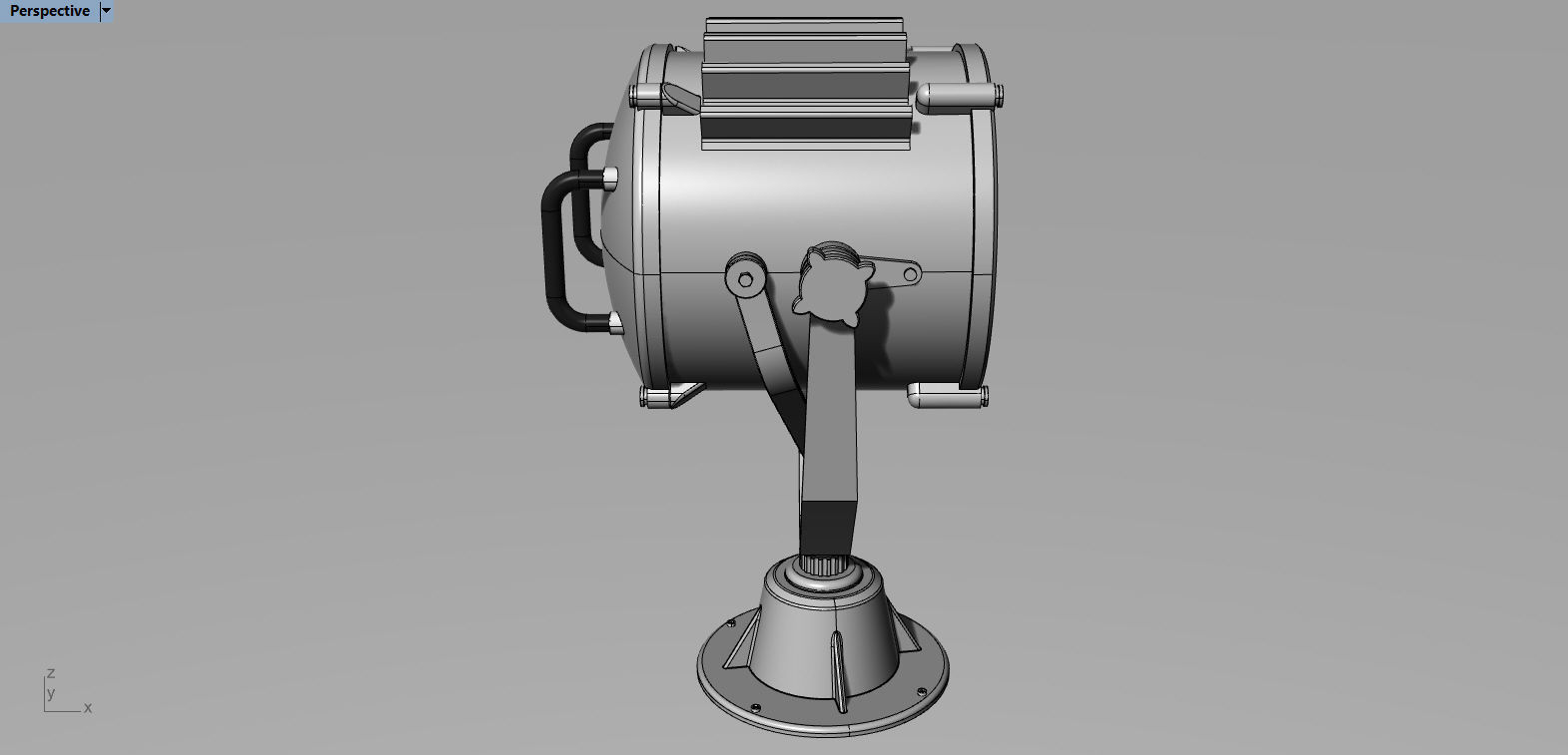 Marine Spotlight 3D model_13