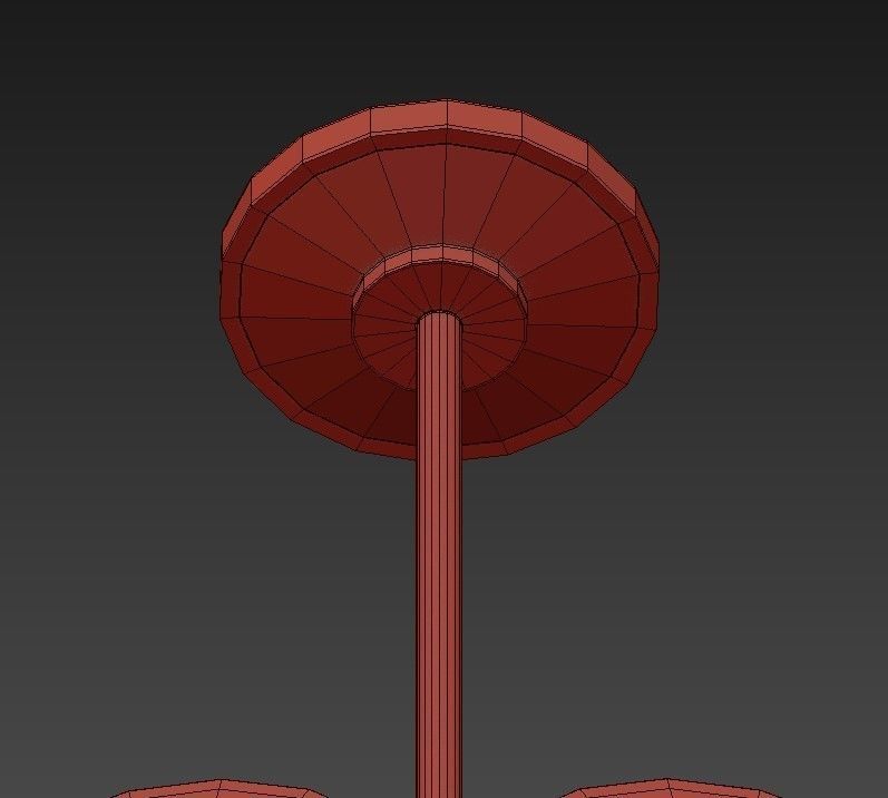 Doria Leuchten hanging lamp 3D model_4