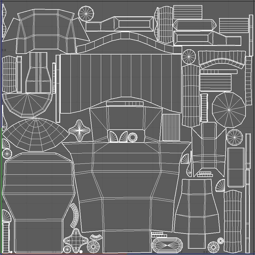 Stlized JetPack Group - 3 Pieces Low-poly 3D model_20