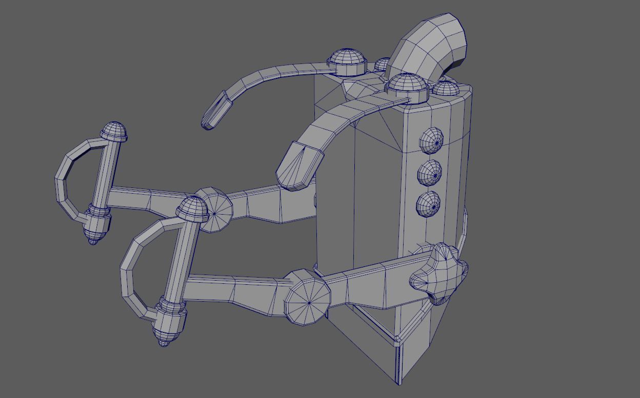 Stlized JetPack Group - 3 Pieces Low-poly 3D model_12