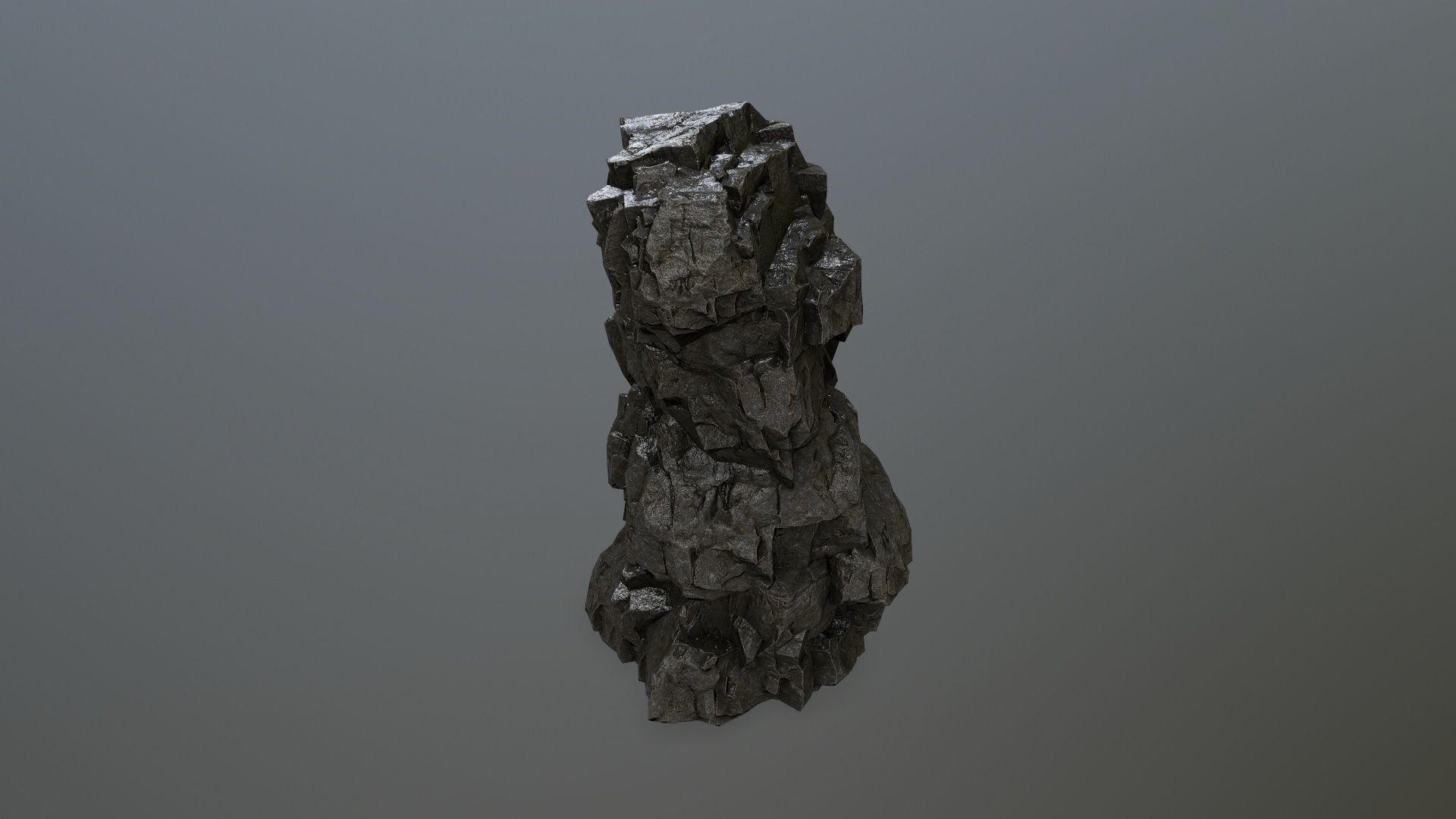 rocks rock Low-poly 3D model_11