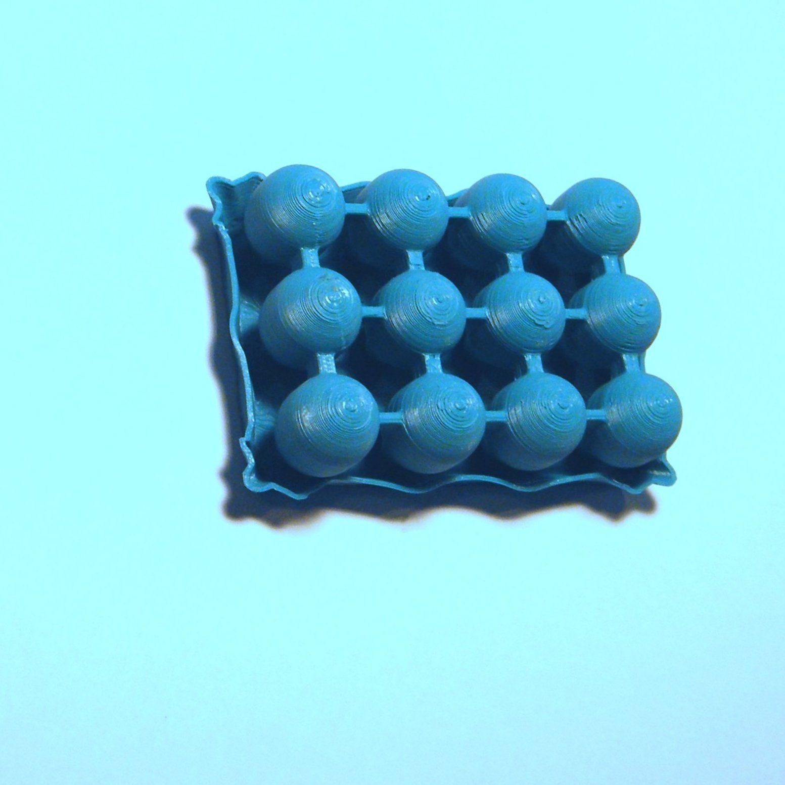 BATHROOM SET plastic egg tray 3D print model_1