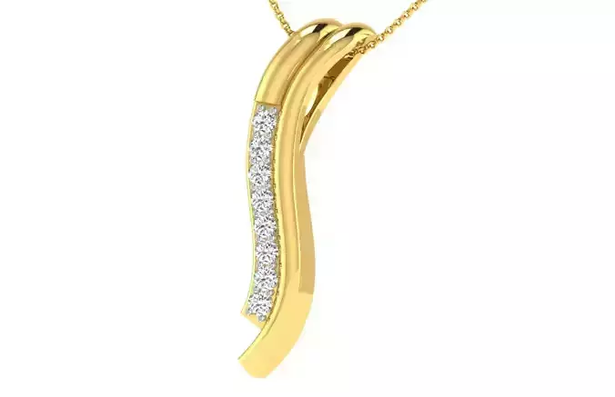 Women light weight pendant 3dm stl render detail 