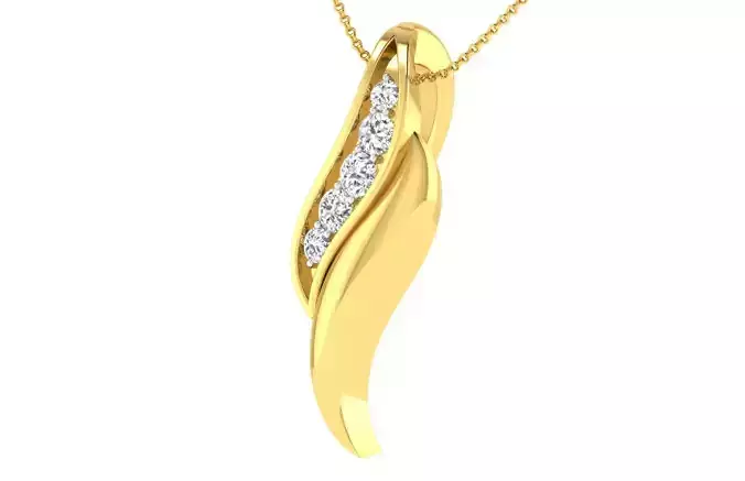Women light weight pendant 3dm stl render detail 