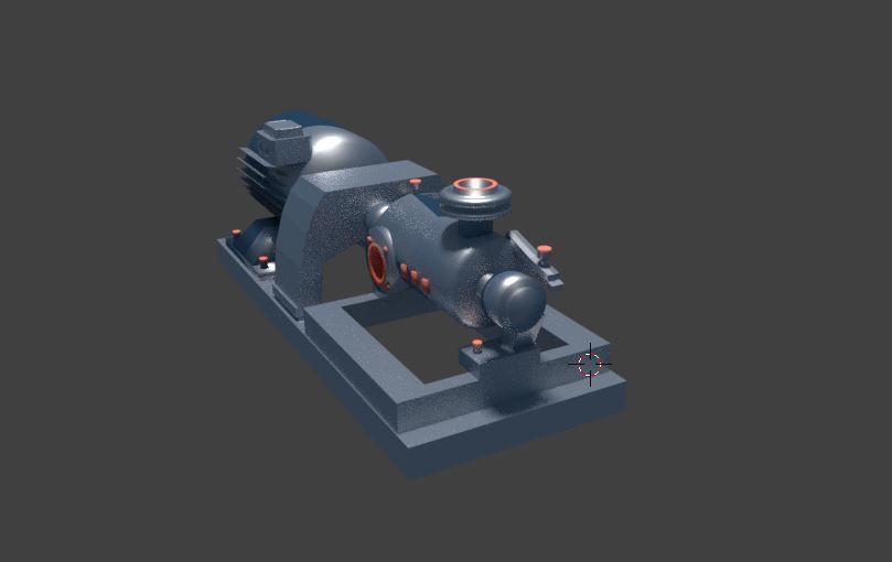 Water Pump 3D model_1