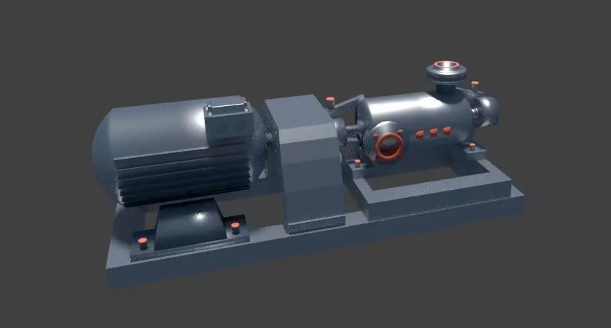 Water Pump 3D model_0