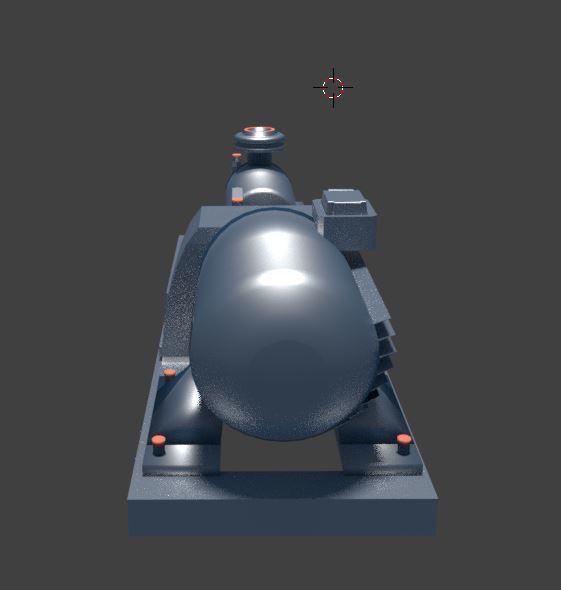 Water Pump 3D model_3