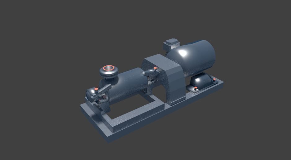 Water Pump 3D model_2