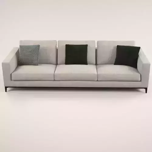 Silver sofa
