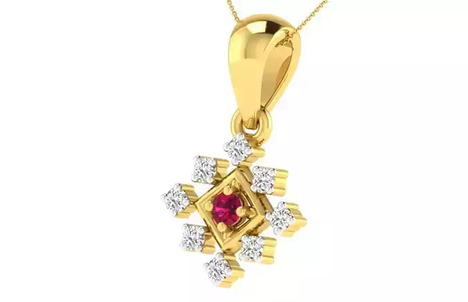 Women light weight pendant 3dm stl render detail 