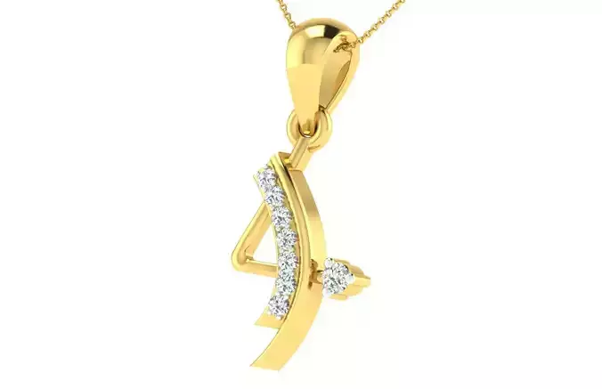 Women light weight pendant 3dm stl render detail 