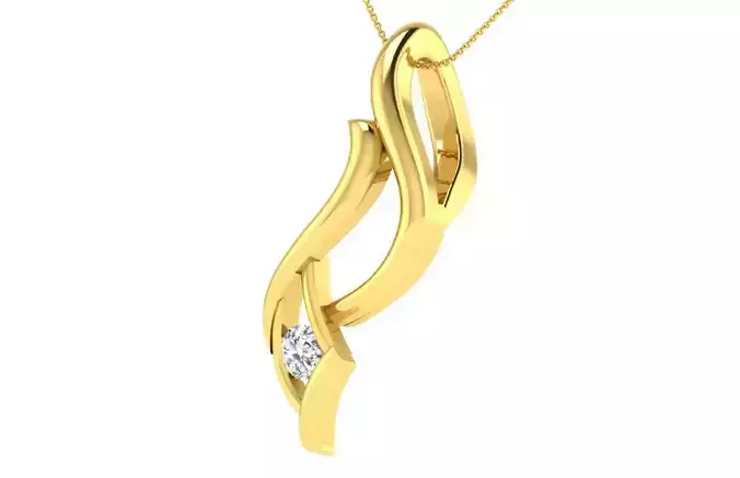 Women light weight pendant 3dm stl render detail 