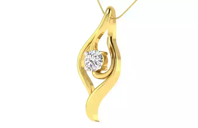 Women light weight pendant 3dm stl render detail 