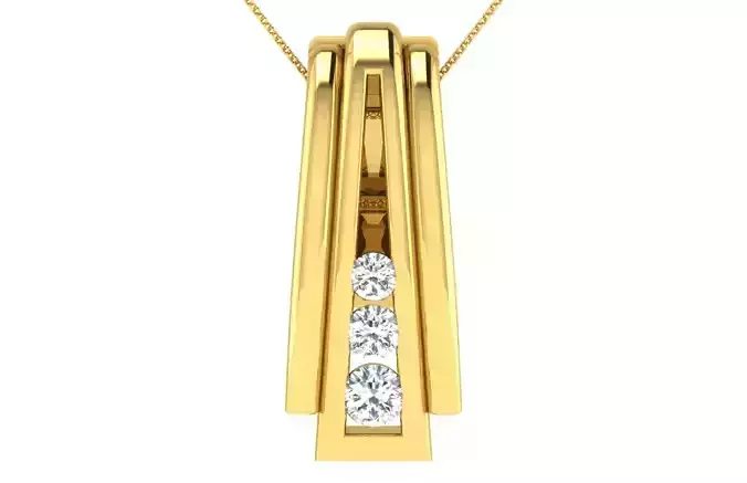 Women light weight pendant 3dm stl render detail  3D print model