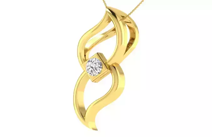 Women light weight pendant 3dm stl render detail  3D print model