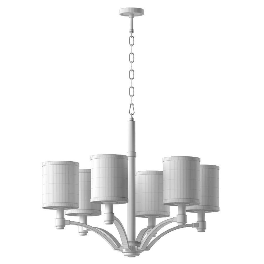Chandelier Elstead Lighting 3D model_2