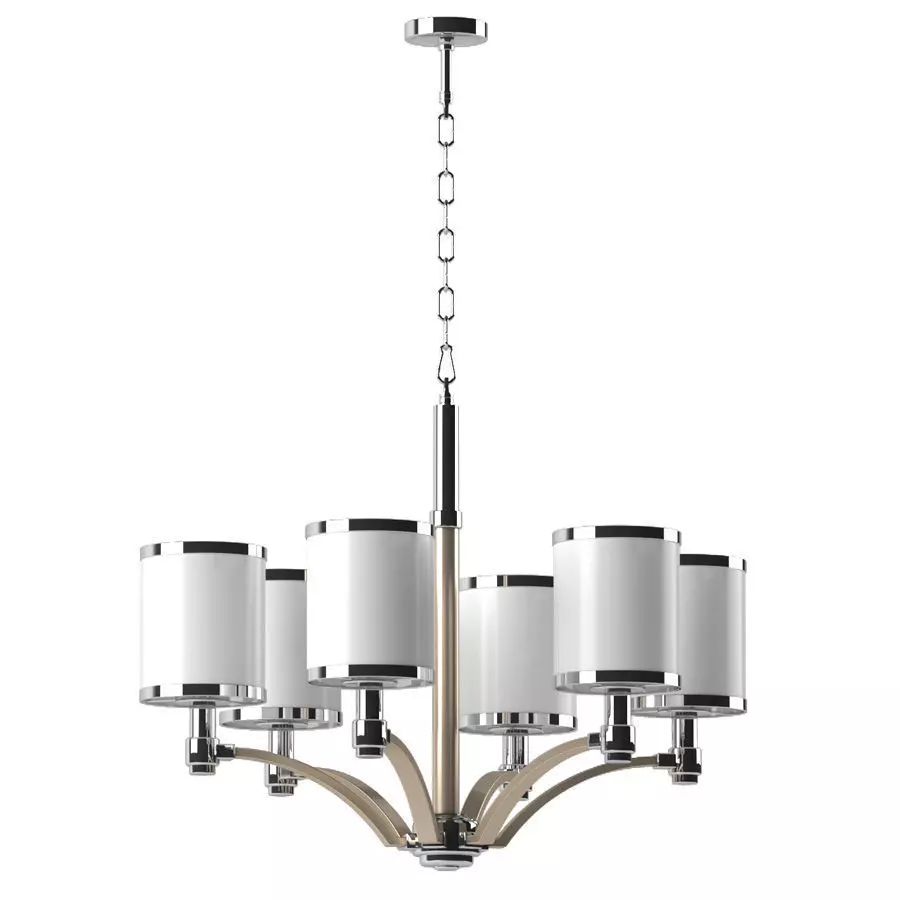 Chandelier Elstead Lighting 3D model_0