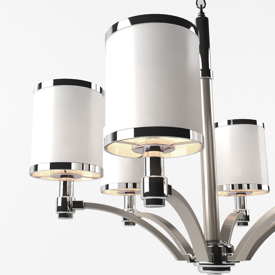 Chandelier Elstead Lighting 3D model_1