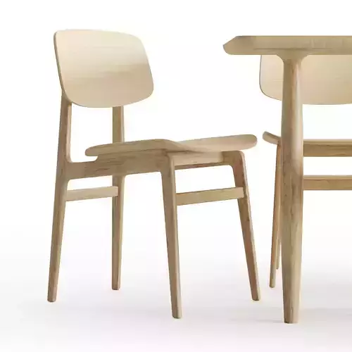Dining chair and table - Norr11