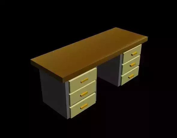 Low Poly Desk