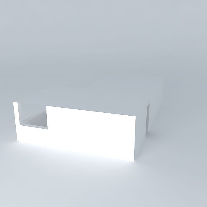 Flat interior Free 3D model_1