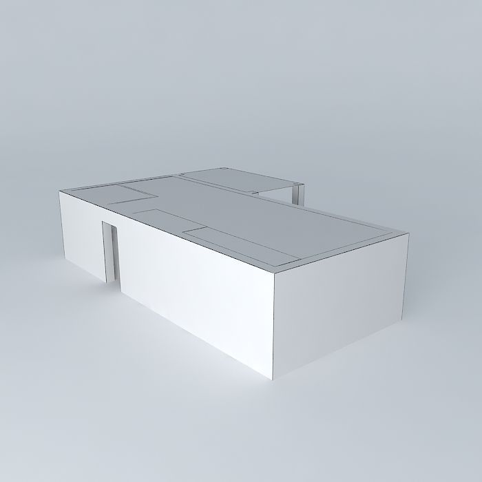 Flat interior Free 3D model_3