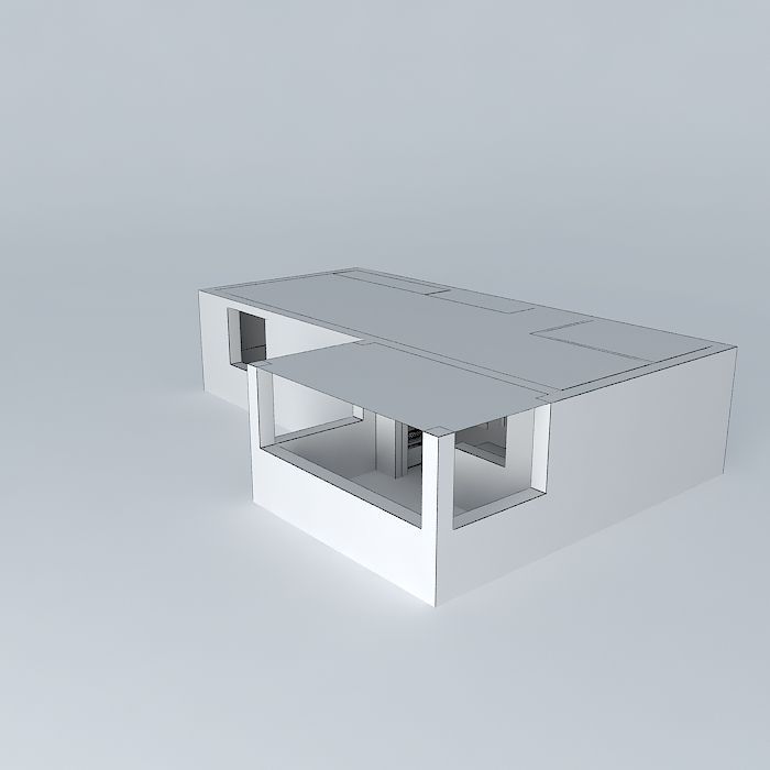 Flat interior Free 3D model_4