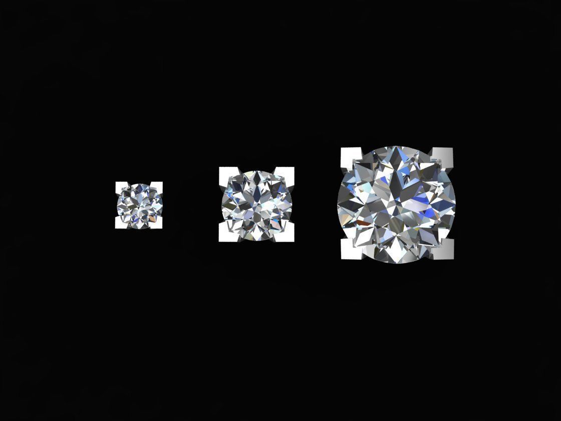 Jewelry Heads 01  3D print model_2