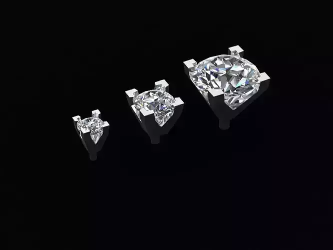 Jewelry Heads 01  3D print model