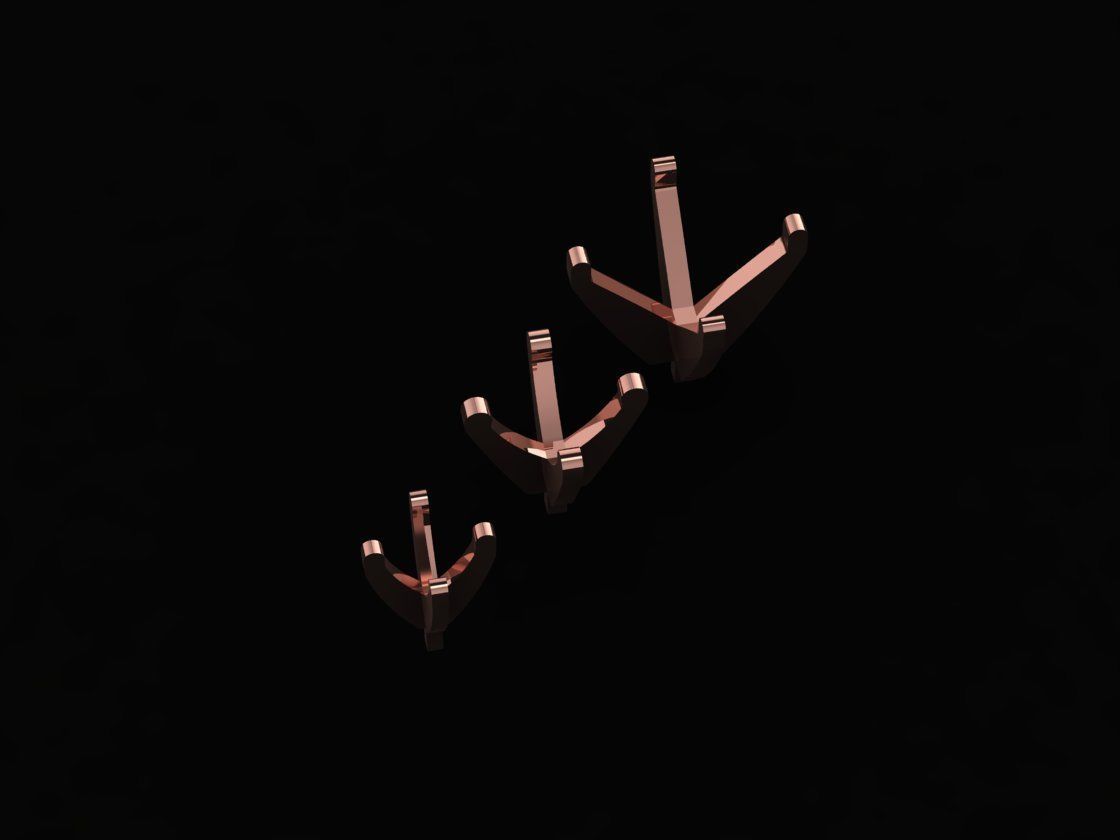 Jewelry Heads 02 3D print model_3