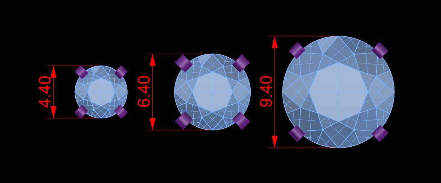 Jewelry Heads 02 3D print model_5