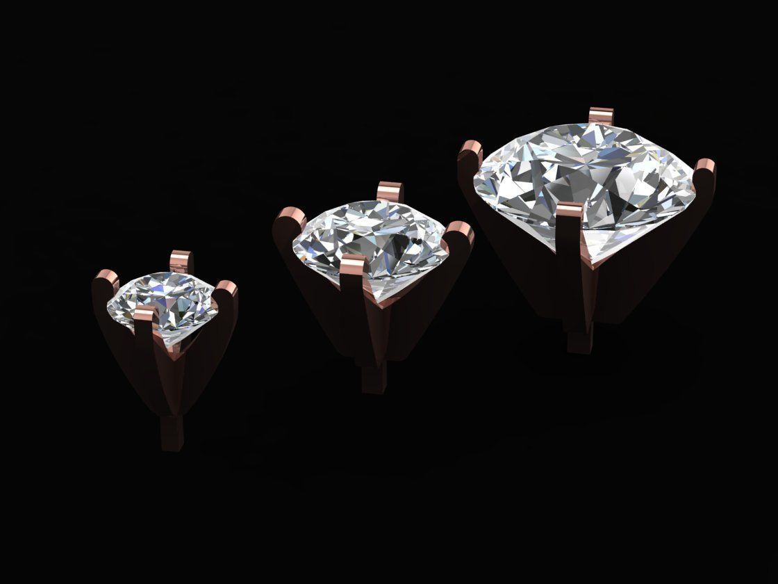 Jewelry Heads 02 3D print model_1