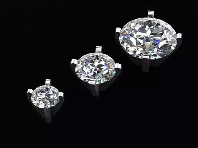 Jewelry Heads 02 3D print model