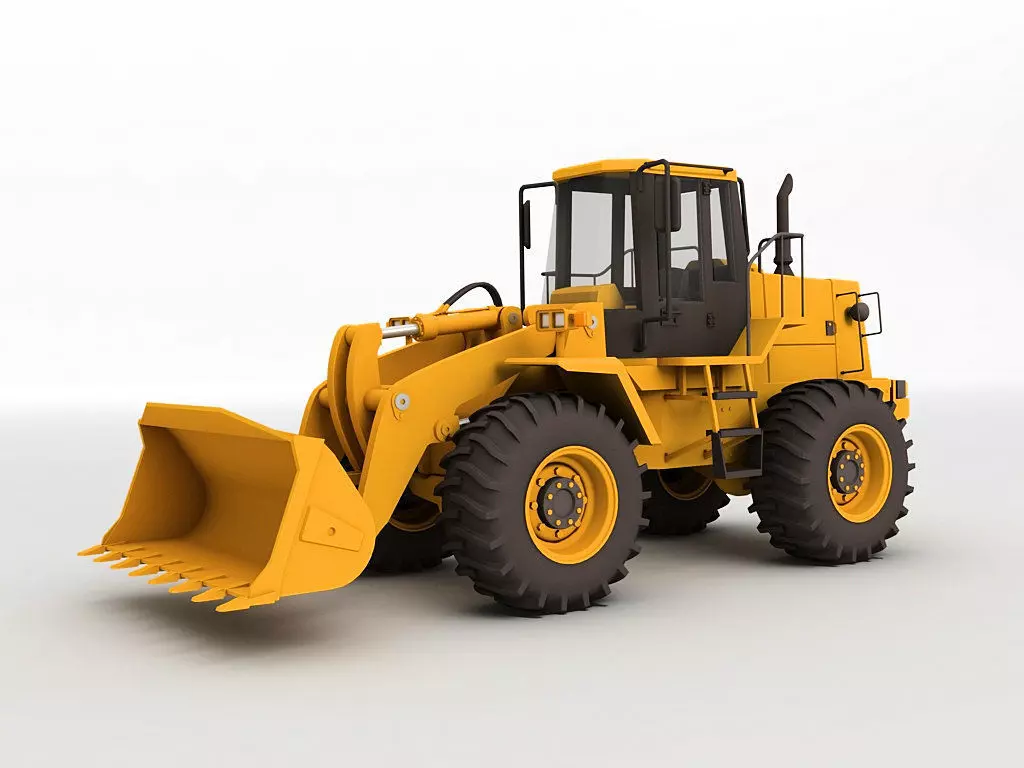Wheel Loader 3D model_0