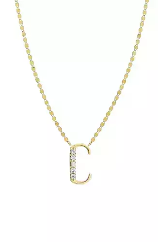 Alphabets Letter C Pendant