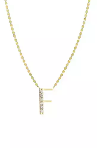 Alphabets Letter F Pendant