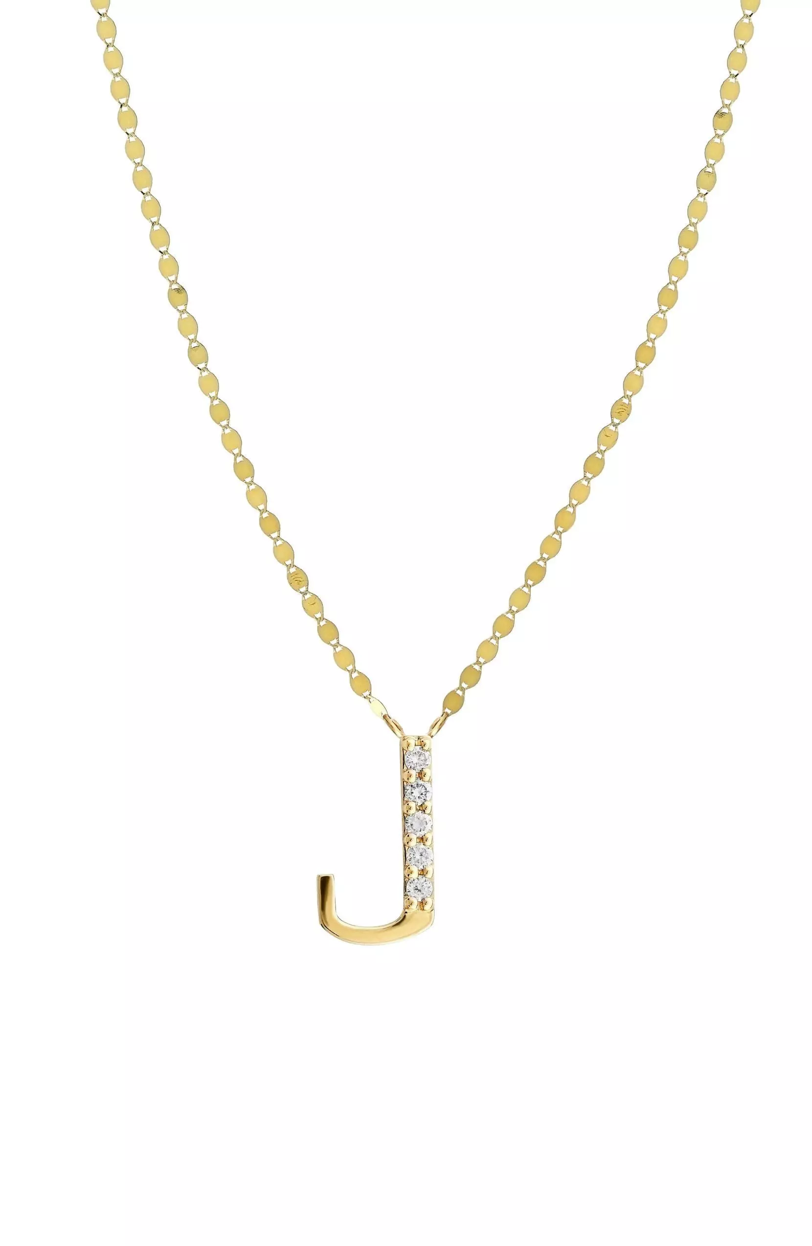 Alphabets Letter J Pendant 3D print model_0