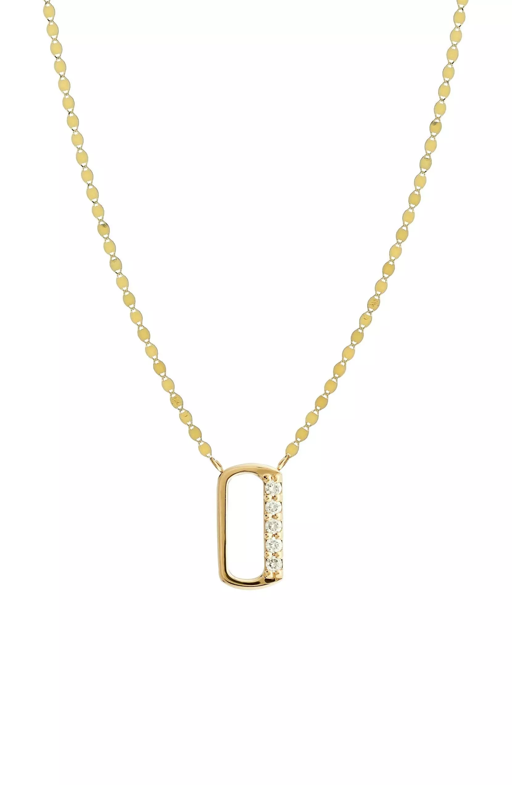 Alphabets Letter O Pendant 3D print model_0