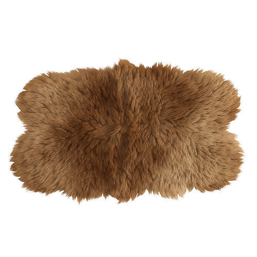 Forsyth Sheepskin Rug 3D model