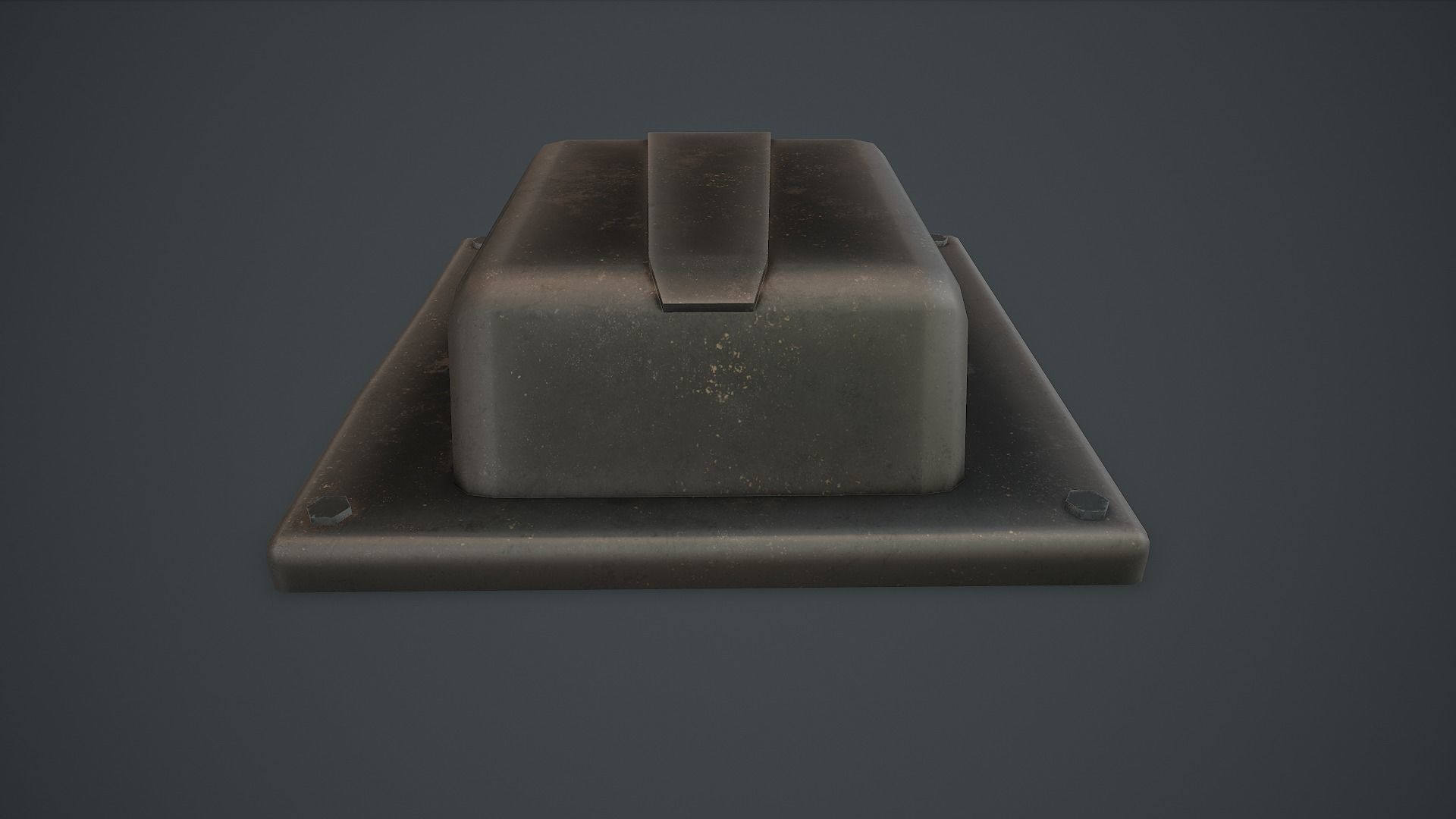 Air Vent PBR VR Low-poly 3D model_2