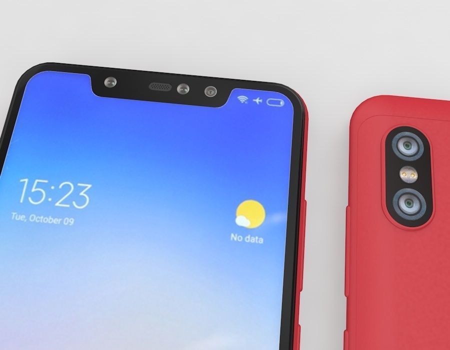 Xiaomi Redmi Note 6 Pro 3D print model_5