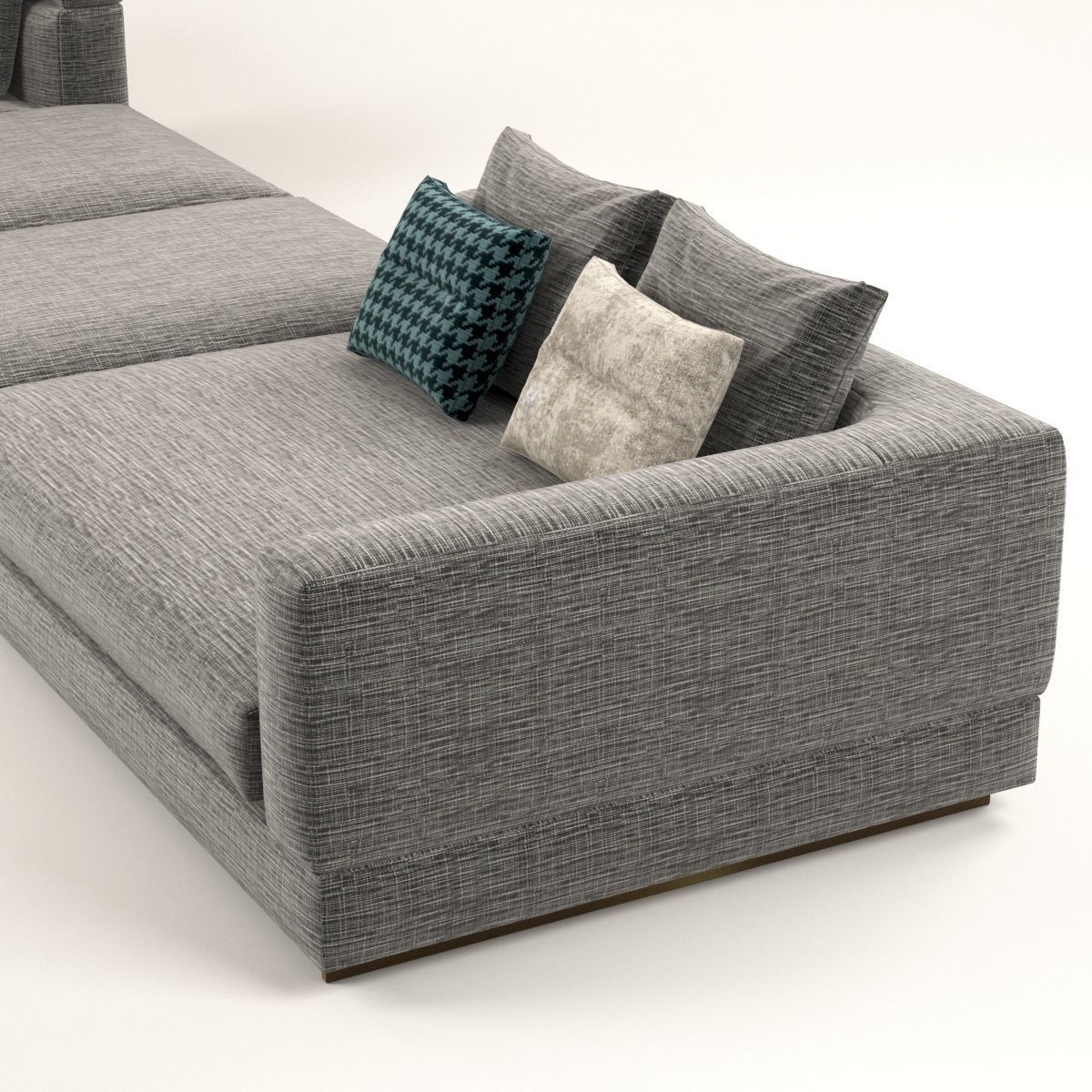 Wise corner sofa 3D model_3