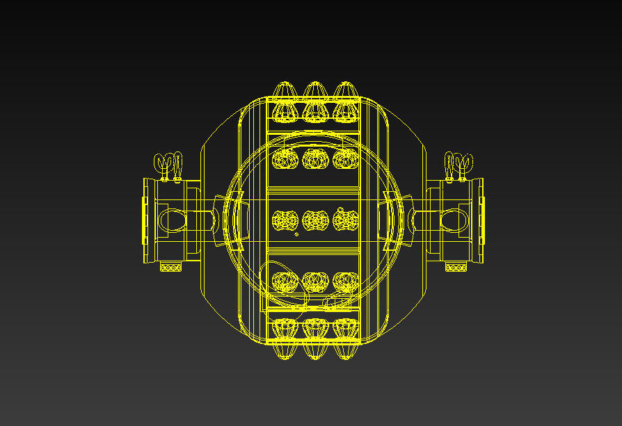 round robot  3D model_8