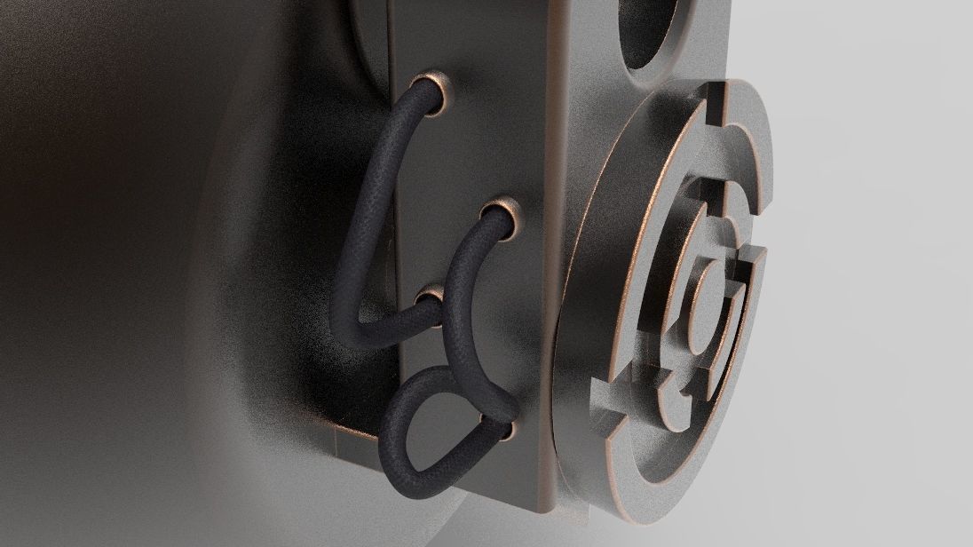 round robot  3D model_2