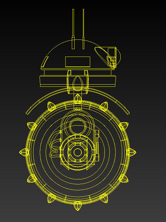 round robot  3D model_7