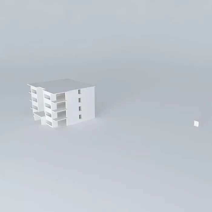 White window Free 3D model