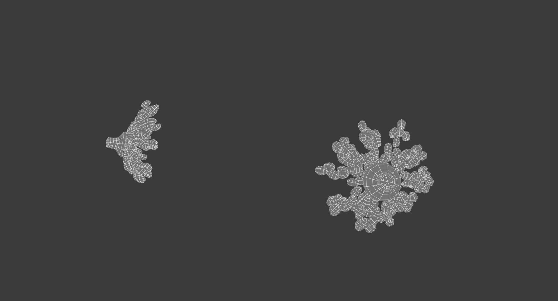 Motion Capture Female Anatomy Low-poly 3D model_20